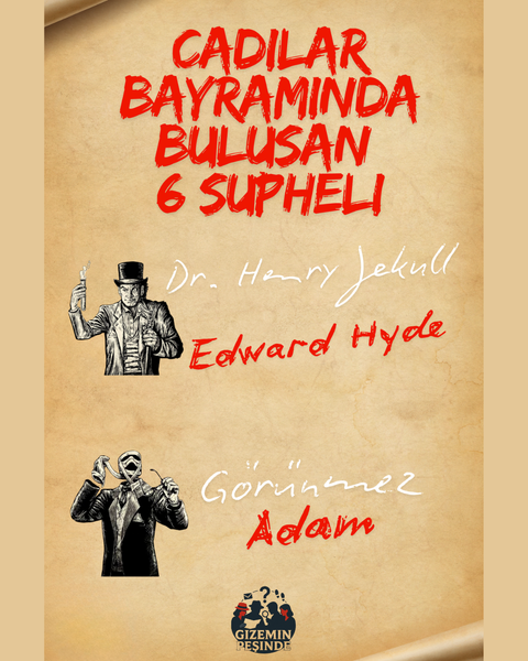 Frankenstein Dijital Dedektif Oyunu, Cadılar Bayramı Hediyesi, Cadılar Bayramı Dedektif Oyunu