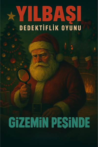 Yılbaşı Dijital Dedektif Oyunu, Zor Seviye Dedektiflik Oyunu, Yılbaşı Hediyesi
