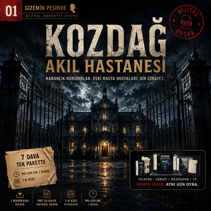 Kozdağ Akıl Hastanesi afişi