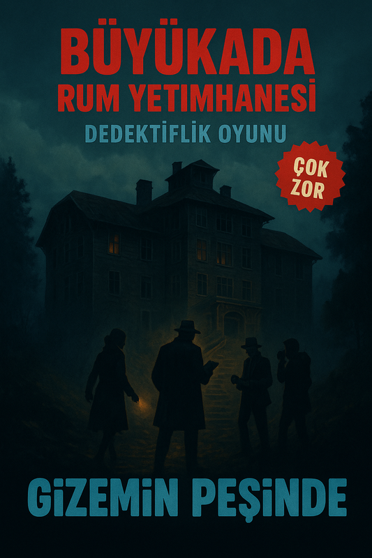 Büyükada Rum Yetimhanesi Dijital Dedektif Oyunu, Zor Seviye Dedektiflik Oyunu, Suçluyu Bulma