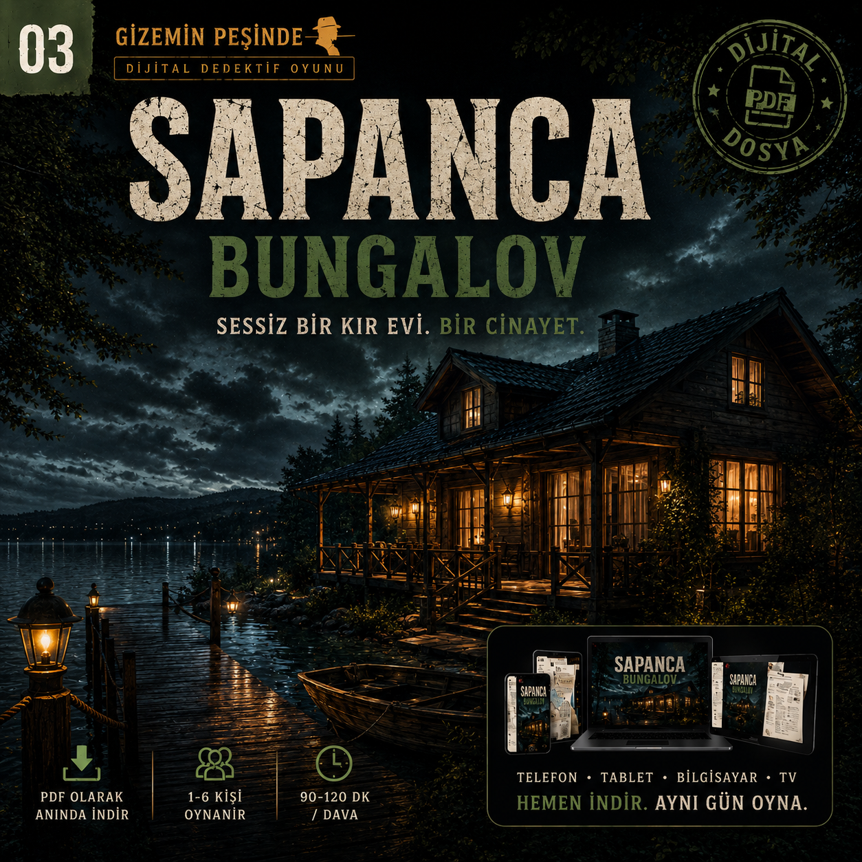 Sapanca Bungalov Dijital Dedektif Oyunu