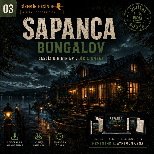 Sapanca Bungalov Dijital Dedektif Oyunu