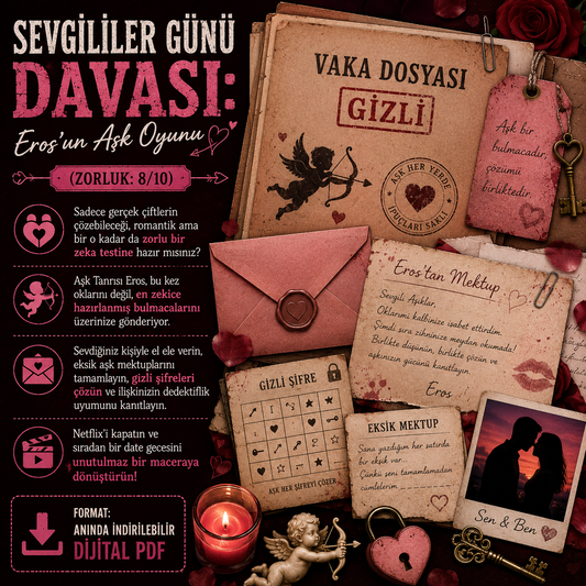 Sevgililer Günü Dijital Dedektif Oyunu