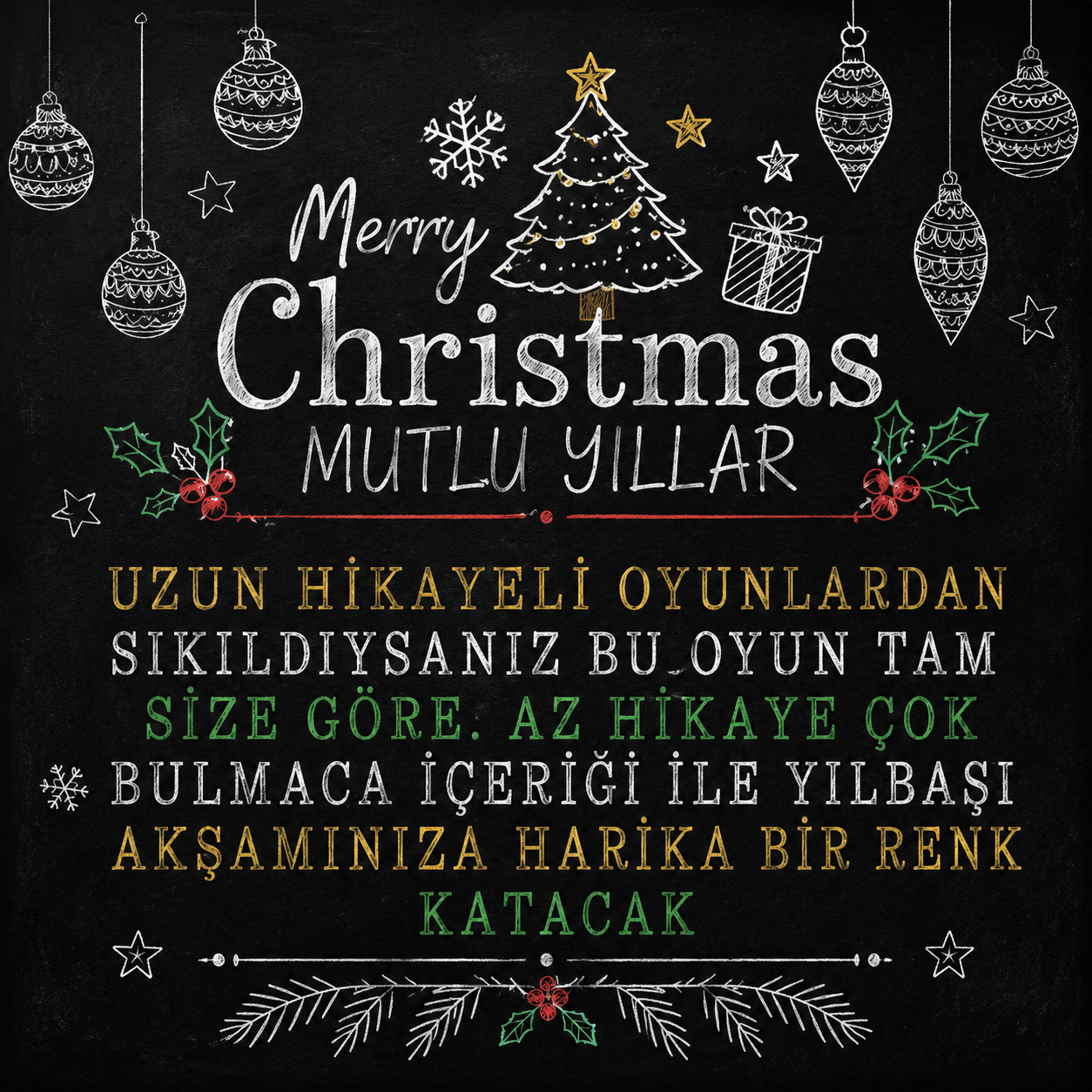Yılbaşı Dijital Dedektif Oyunu