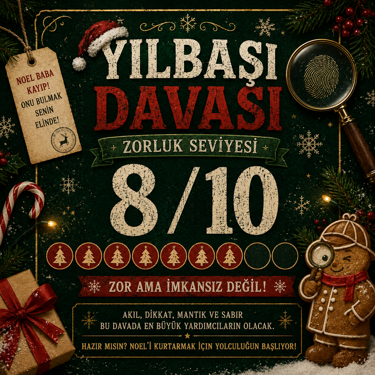 Yılbaşı Dijital Dedektif Oyunu